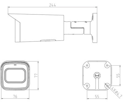 IP-камера Meldana ML-M-D8B11IR5 (2,8мм) 